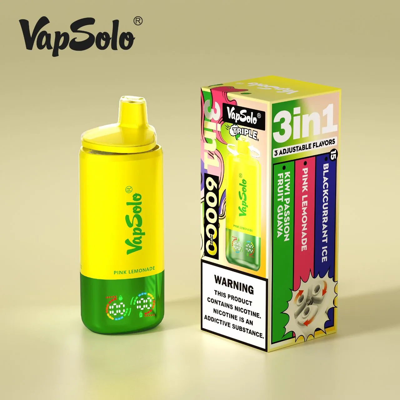 VapSolo TriplePro 60K 3en1