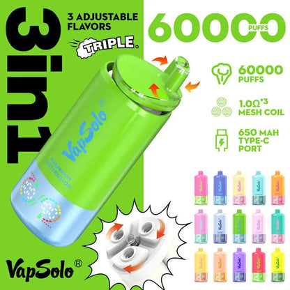 VapSolo TriplePro 60K 3en1